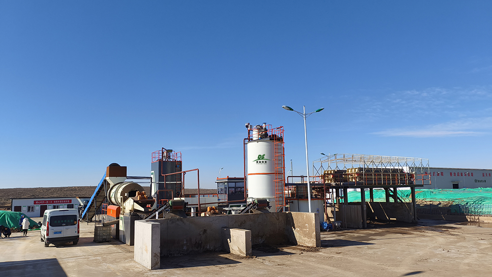 俄罗斯专享会油泥污染土壤热洗系统