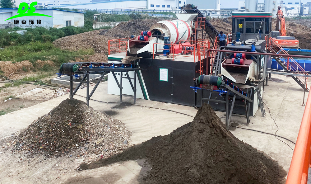 俄罗斯专享会模块化土壤淋洗设备